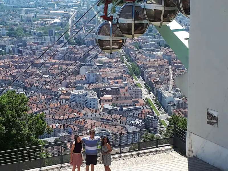 AIFS Abroad study abroad students in Grenoble, France