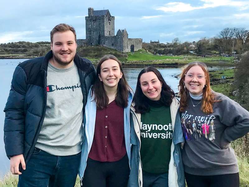 AIFS Abroad study abroad students in Maynooth, Ireland
