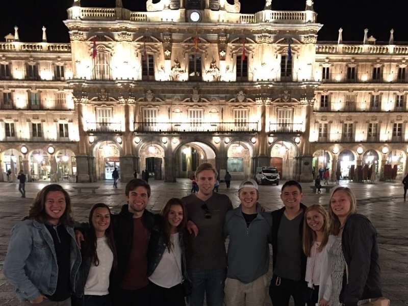 AIFS Abroad study abroad students in Salamanca, Spain