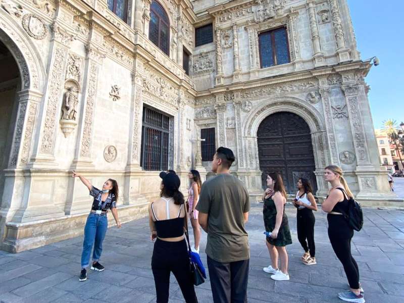 AIFS Abroad study abroad students in Seville, Spain