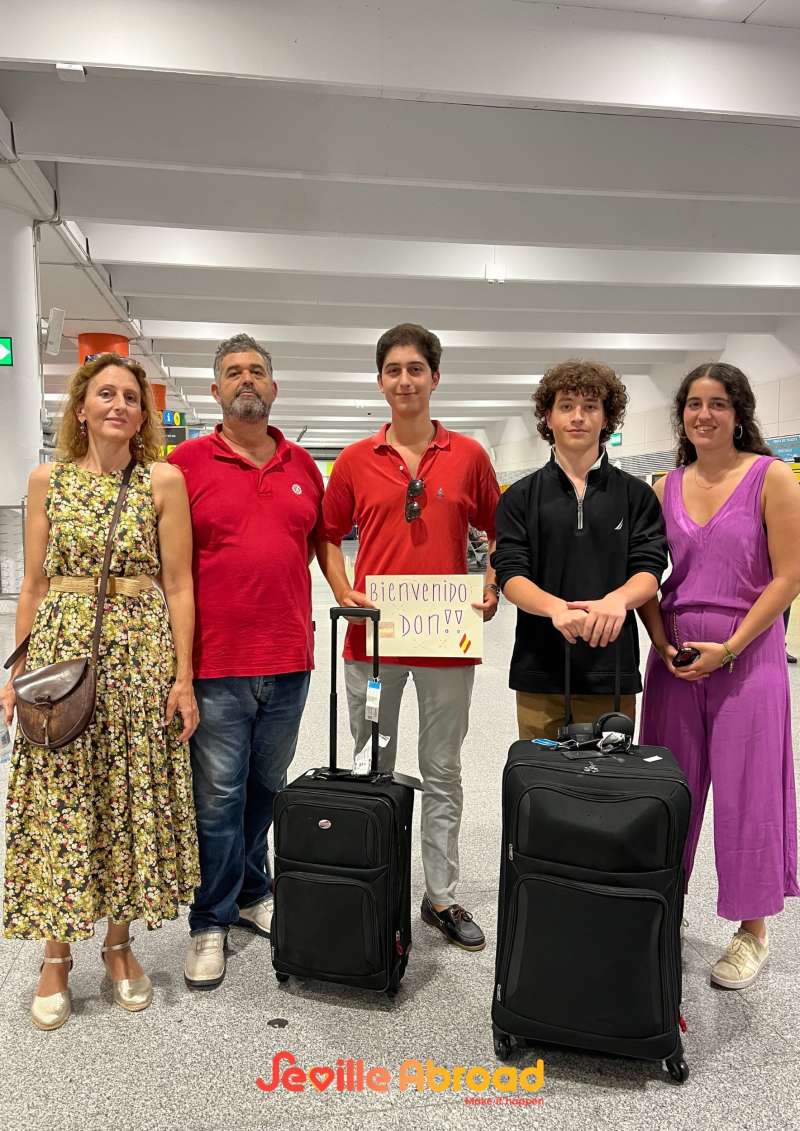 Arrival to your host family