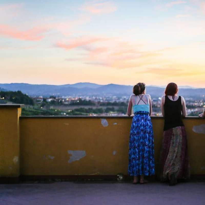 Atop the Teatrino at the Accademia - Summer 2016