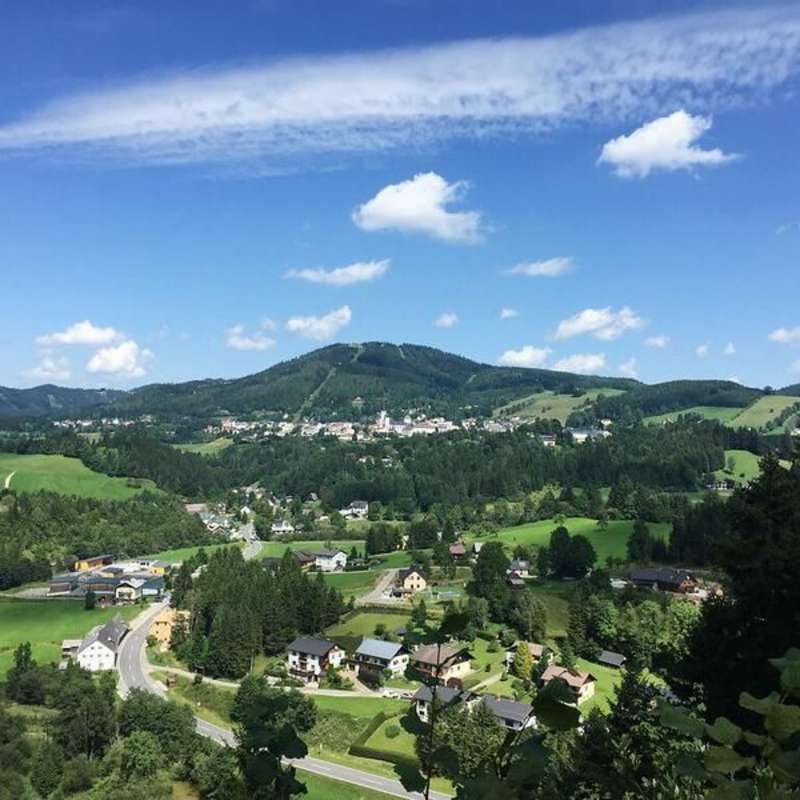 Landscape of Mountains in Vienna,Austria