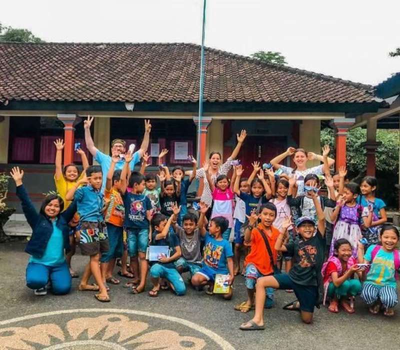Teaching project in Ubud, Bali
