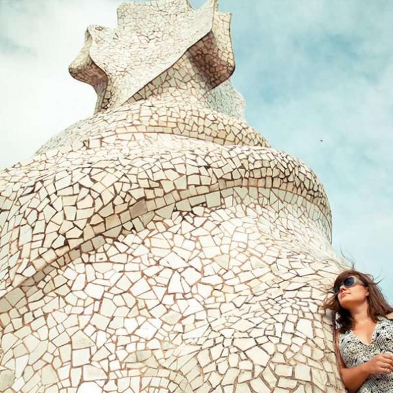 barcelona, spain, girl