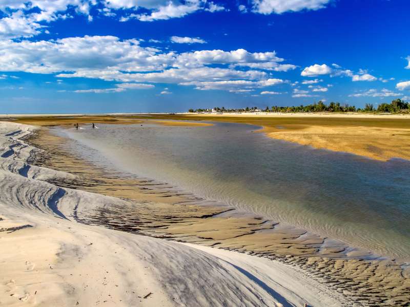 Beach landscape in Madagascar