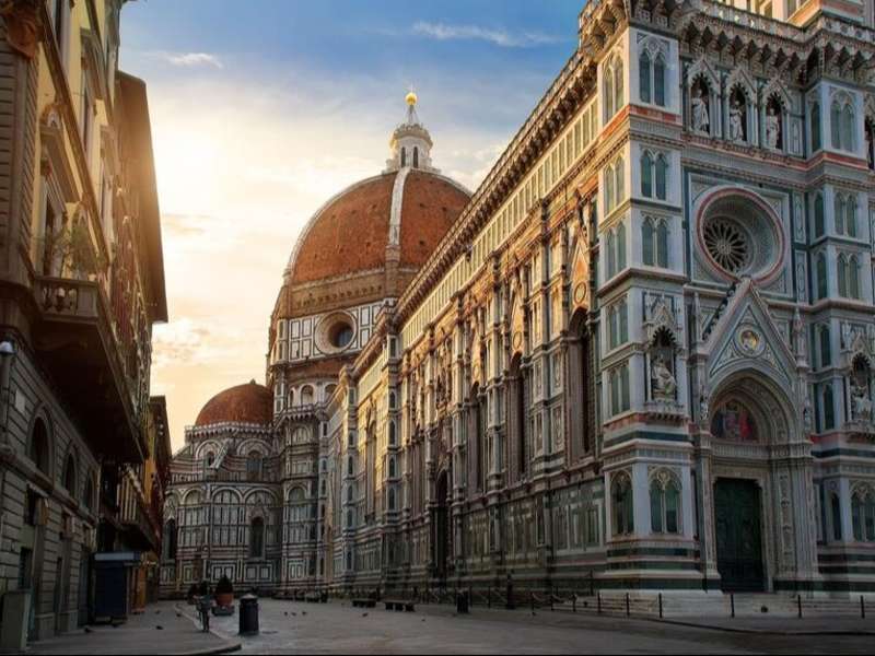 Beautiful cathedral in Florence