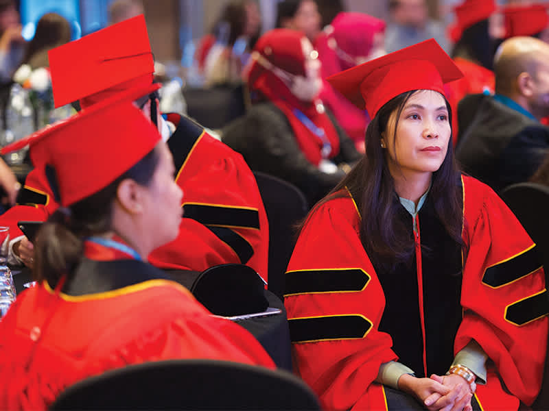 B.ED, M.ED and Professional Doctoral in Education from ACT
