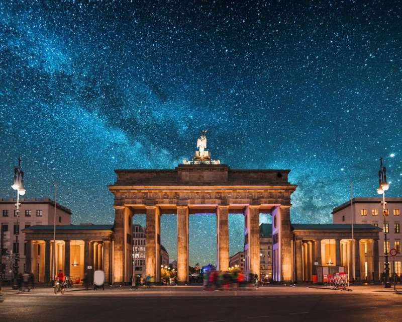 Berlin at night