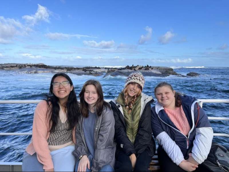 Boat excursion in Cape Town