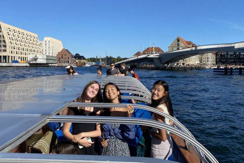 Boat tour in Denmark