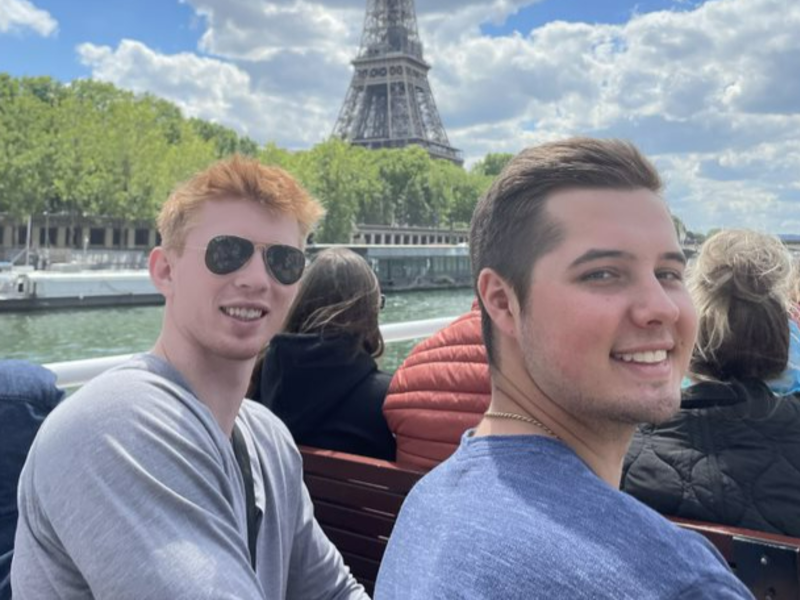 Boat tour on the Seine
