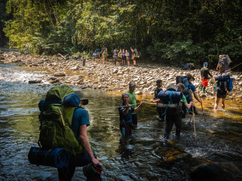 Borneo River Crossing