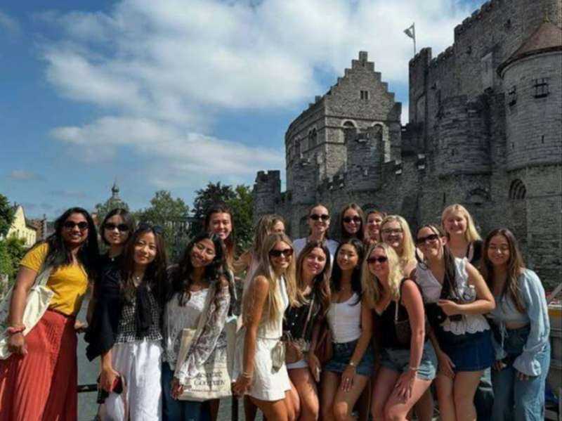 Bruges with friends