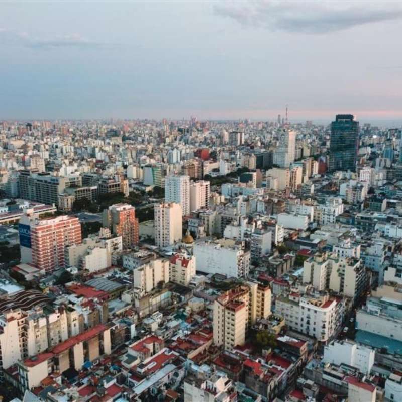 Buenos Aires aerial view