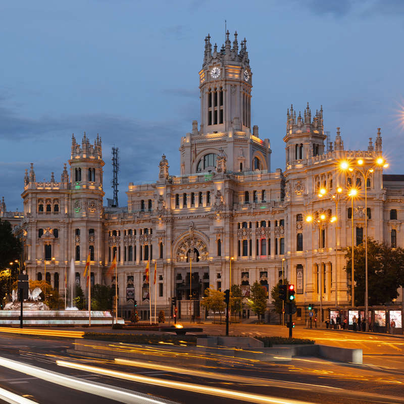Building in Madrid.