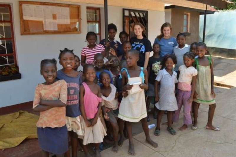volunteer in Zambia