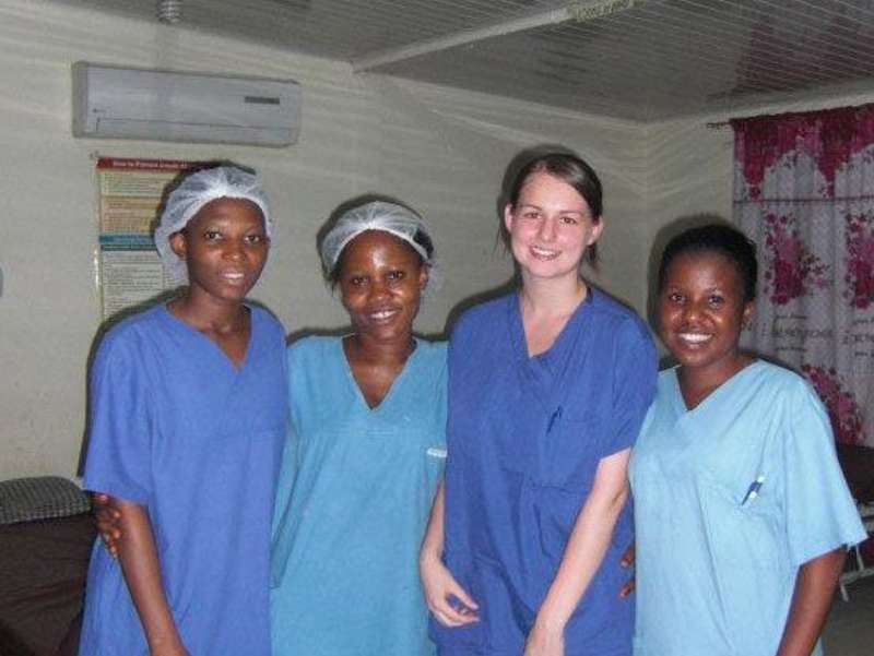 volunteer in Ghana