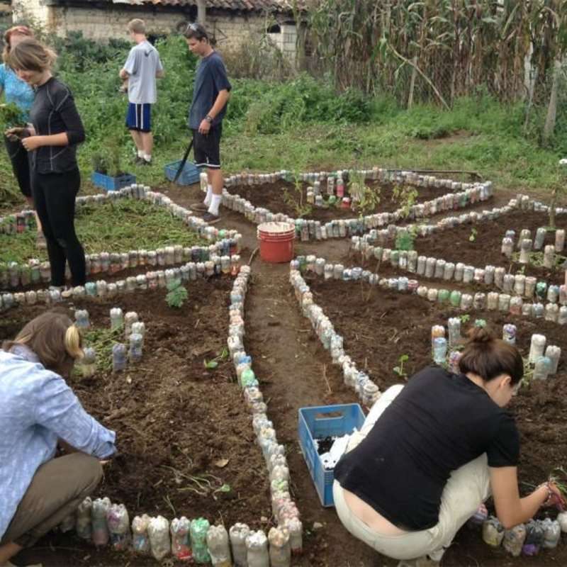Sustainable agriculture gardening in Guatemala Nicaragua