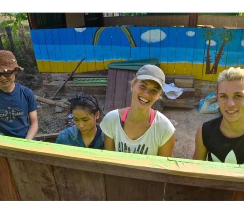 Construction project in Cambodia
