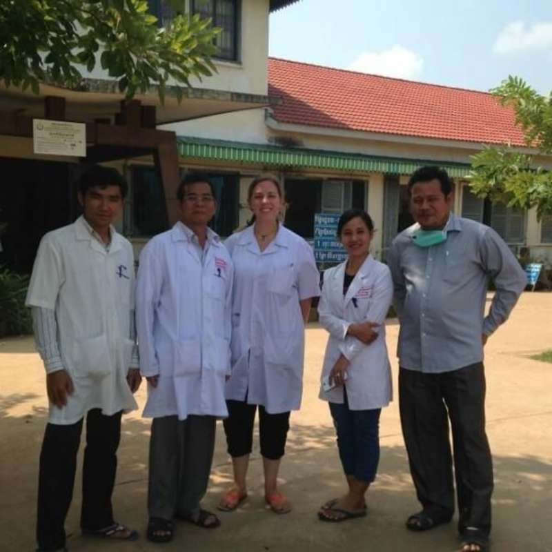 Hospital Assistant in Cambodia