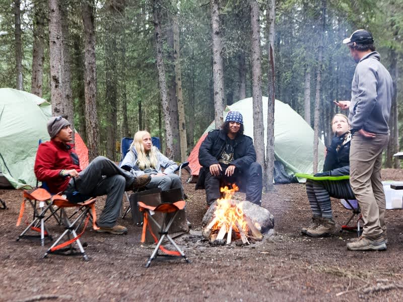 Camping in Alaska