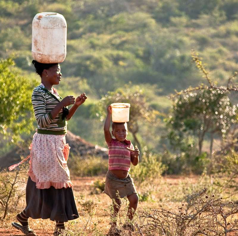 Carrying water