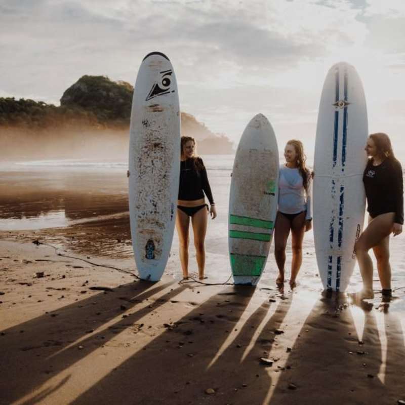 Surfing in Central America