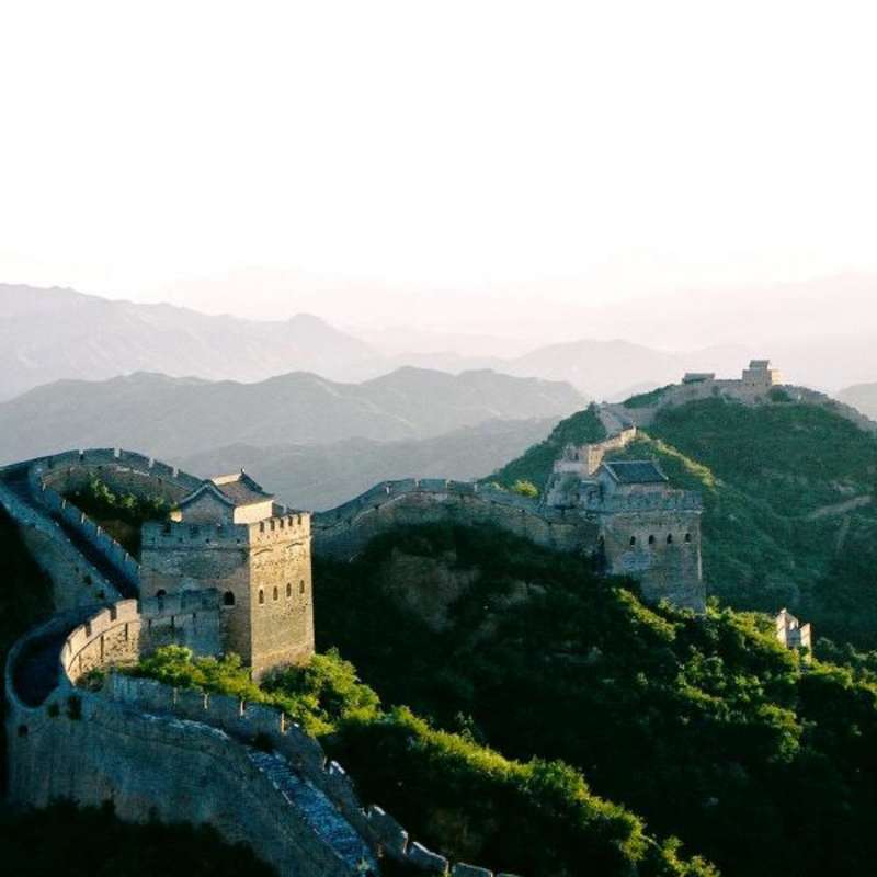 China, Great Wall, Rugged