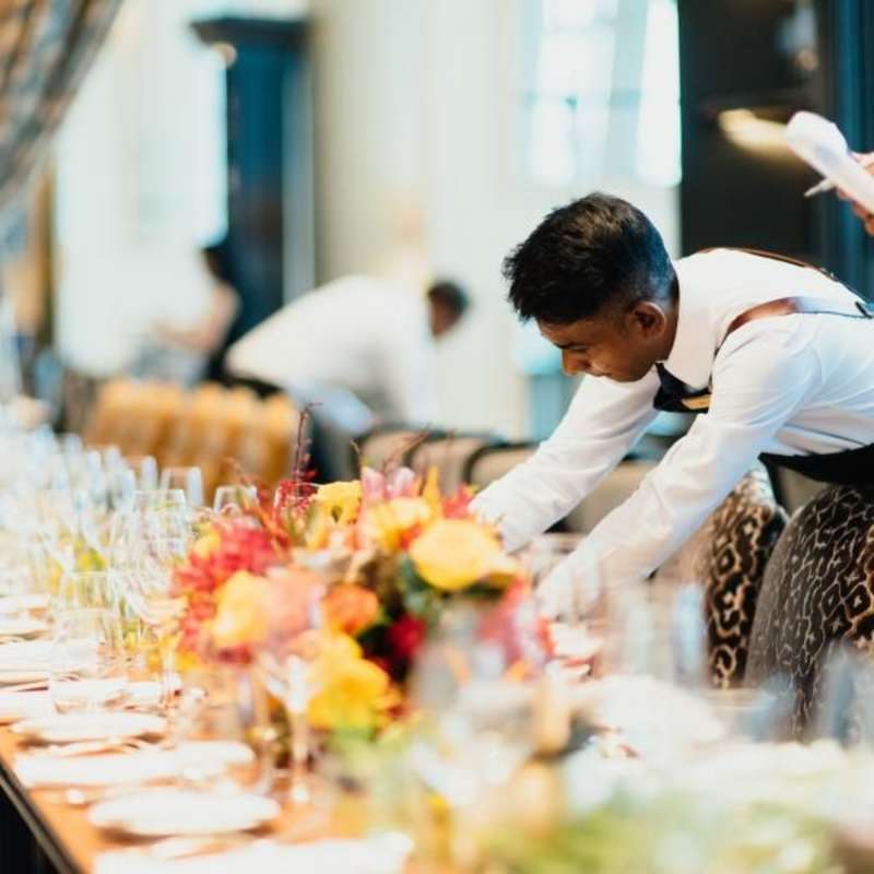 Restaurant Work Internship