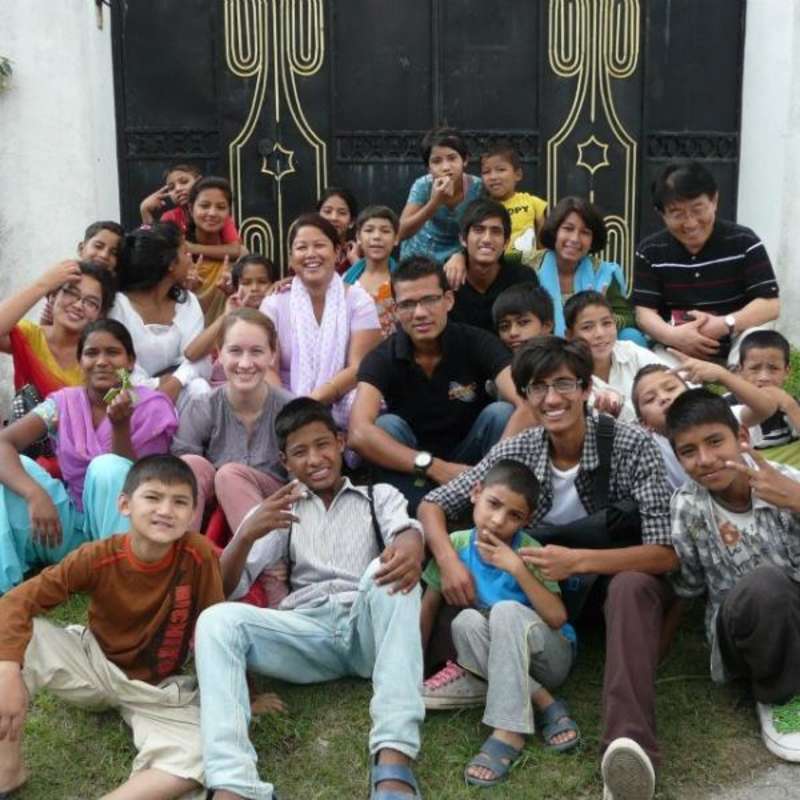 Working with Children in Nepal with Love Volunteers!