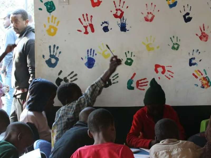 class in progress