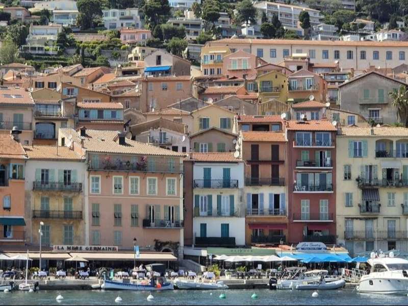 Coastline in Nice, France