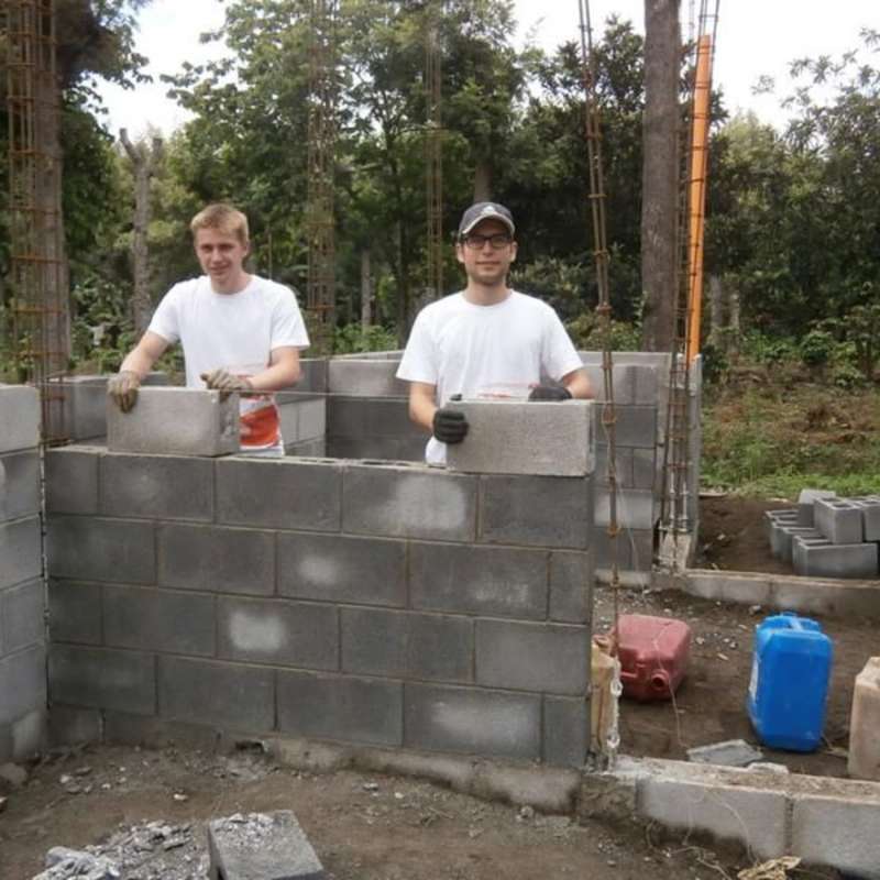 Building a brick house