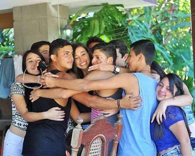 Students in Costa Rica