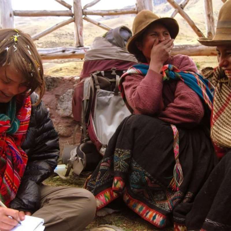 Fun with friends in Peru