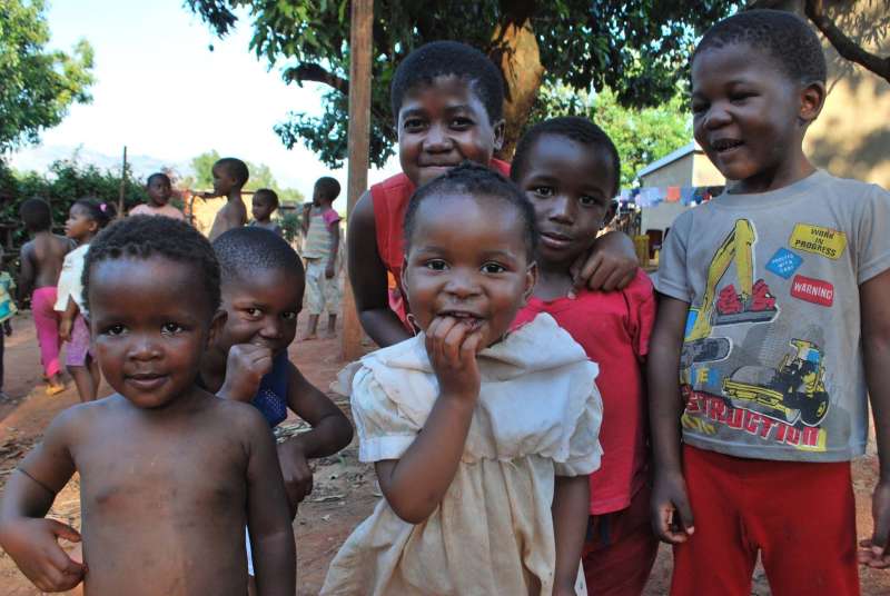 Local children in eSwatini