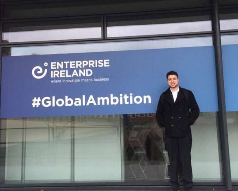 Dublin intern at Enterprise Ireland Expo