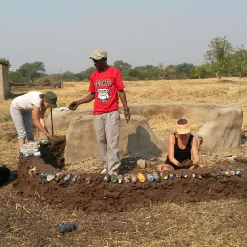 Waste Reduction & Ecobricking Volunteering in Zambia — photo 3