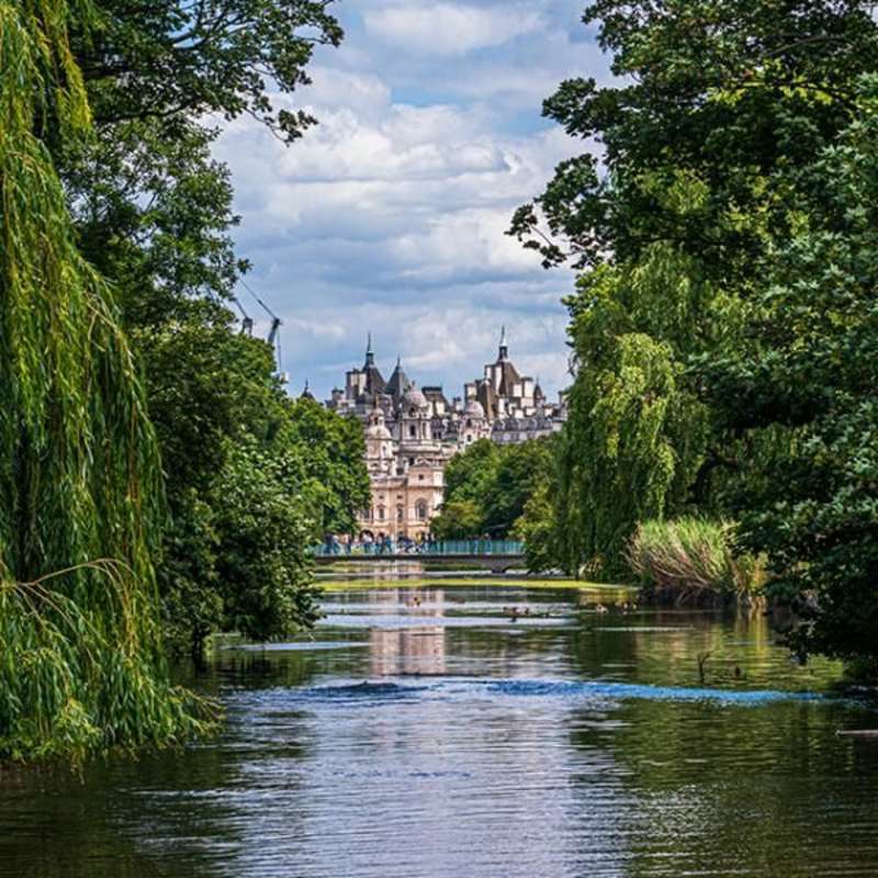 Landscape of St.James Park