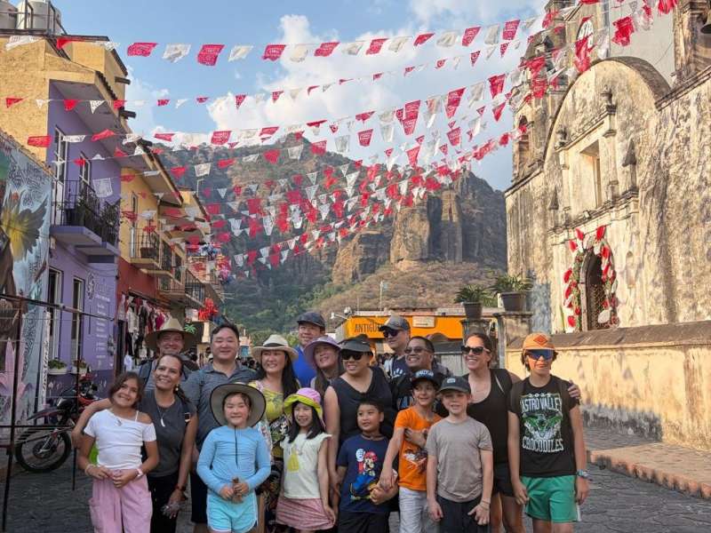 Family group at Tepoztlan