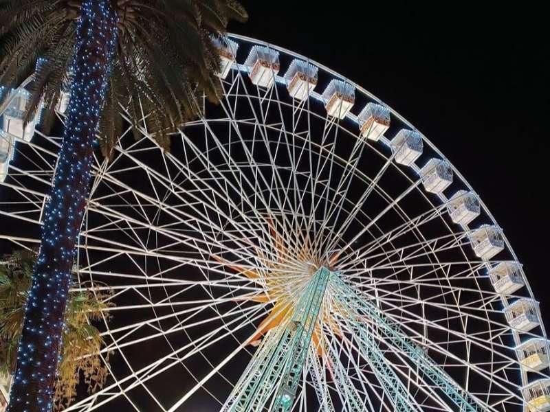 Ferris wheel in Nice