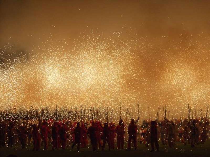 Fireworks in Barcelona CEA Study Abroad