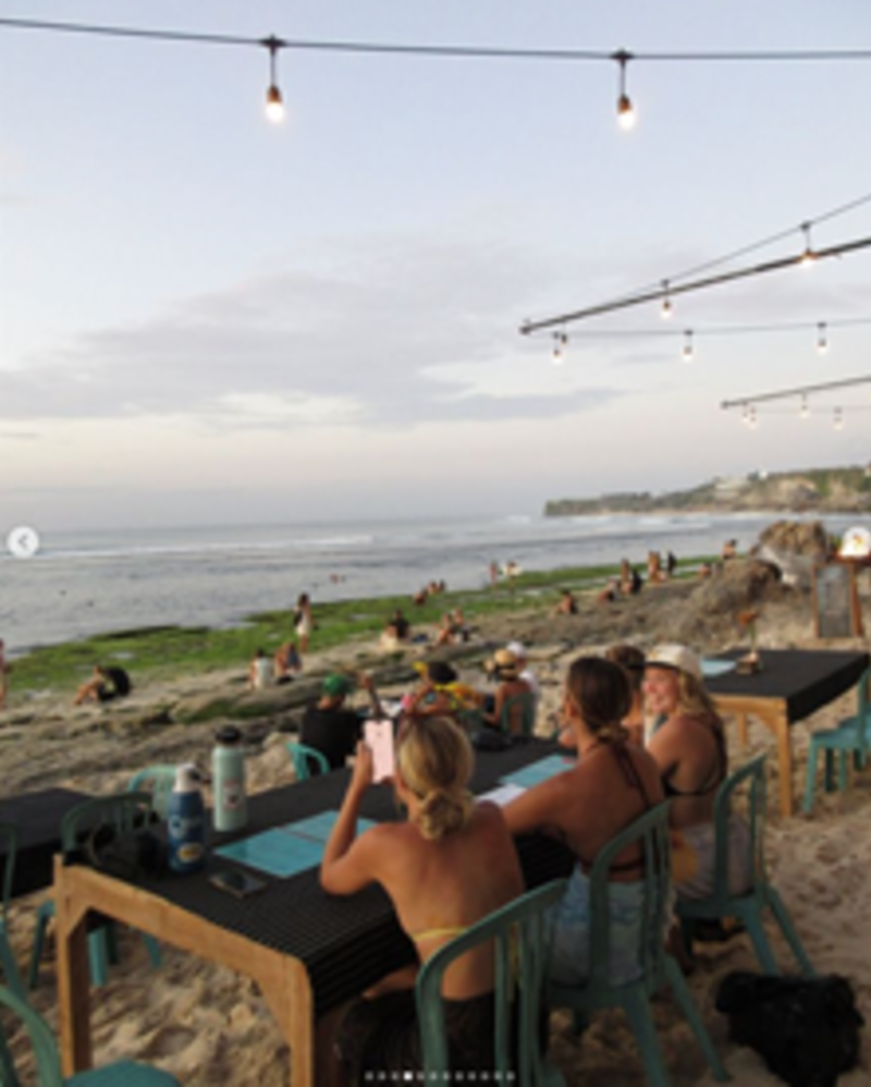 First dinner in Bali