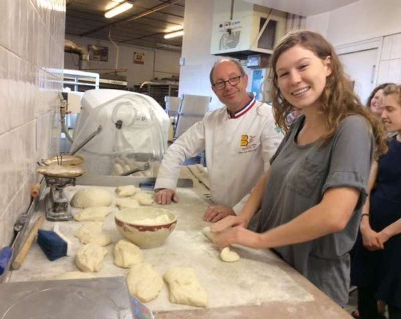 Students in Cooking Class in Nantes
