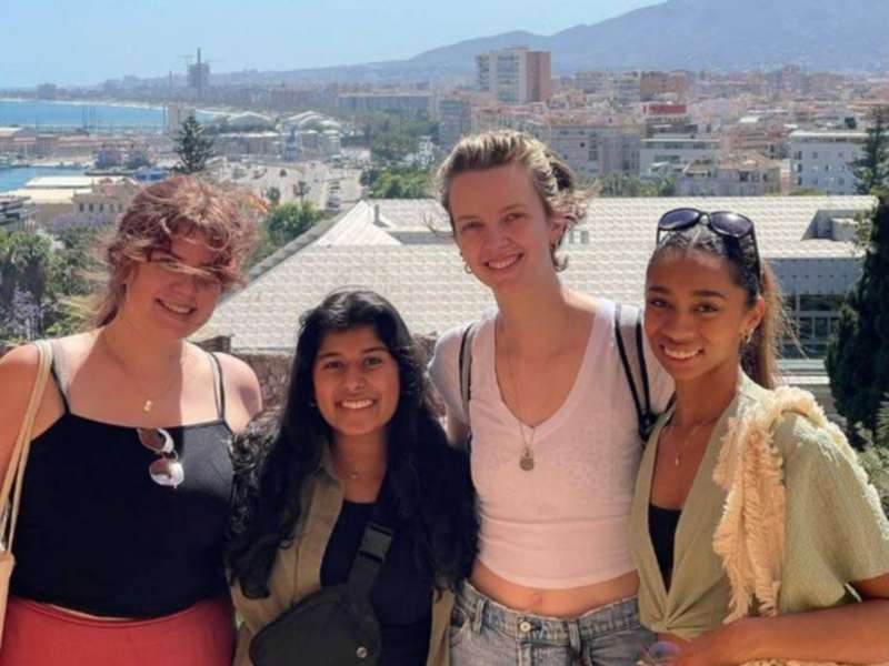 Friends in Malaga
