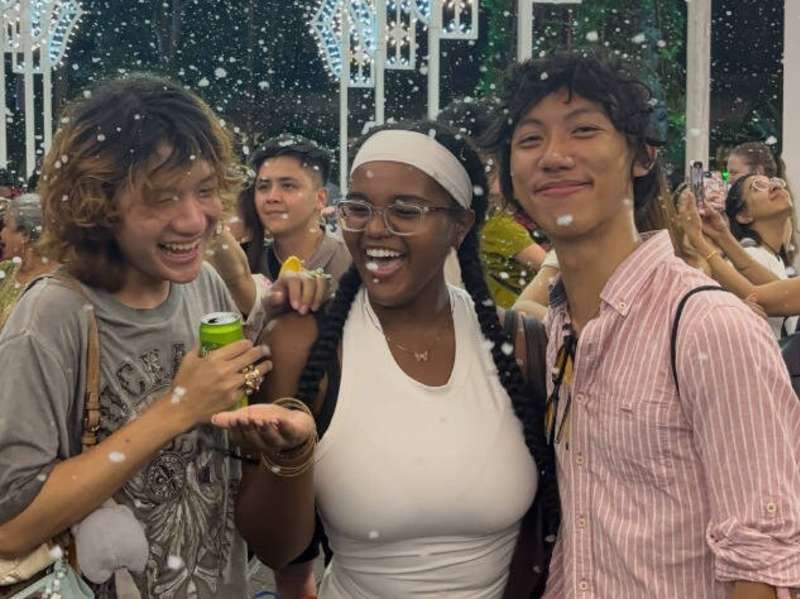 Friends in Singapore