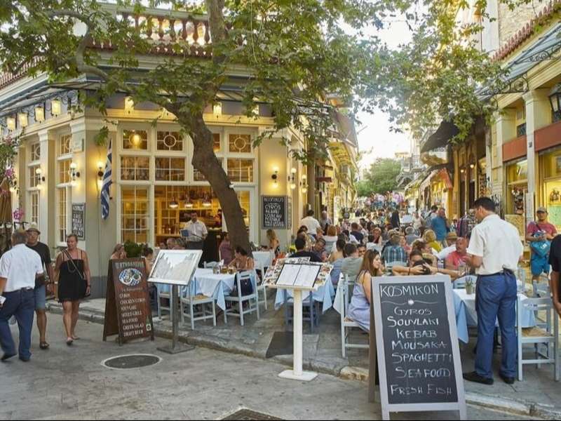 Greek restaurant in Athens