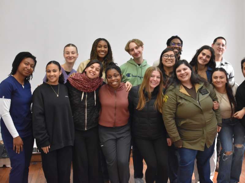 group of medical Spanish students