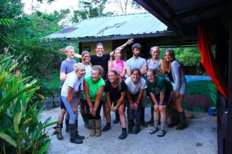 group of volunteers